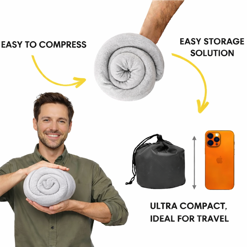 Aventra™ Neck Pillow – Sleep safely and comfortably!