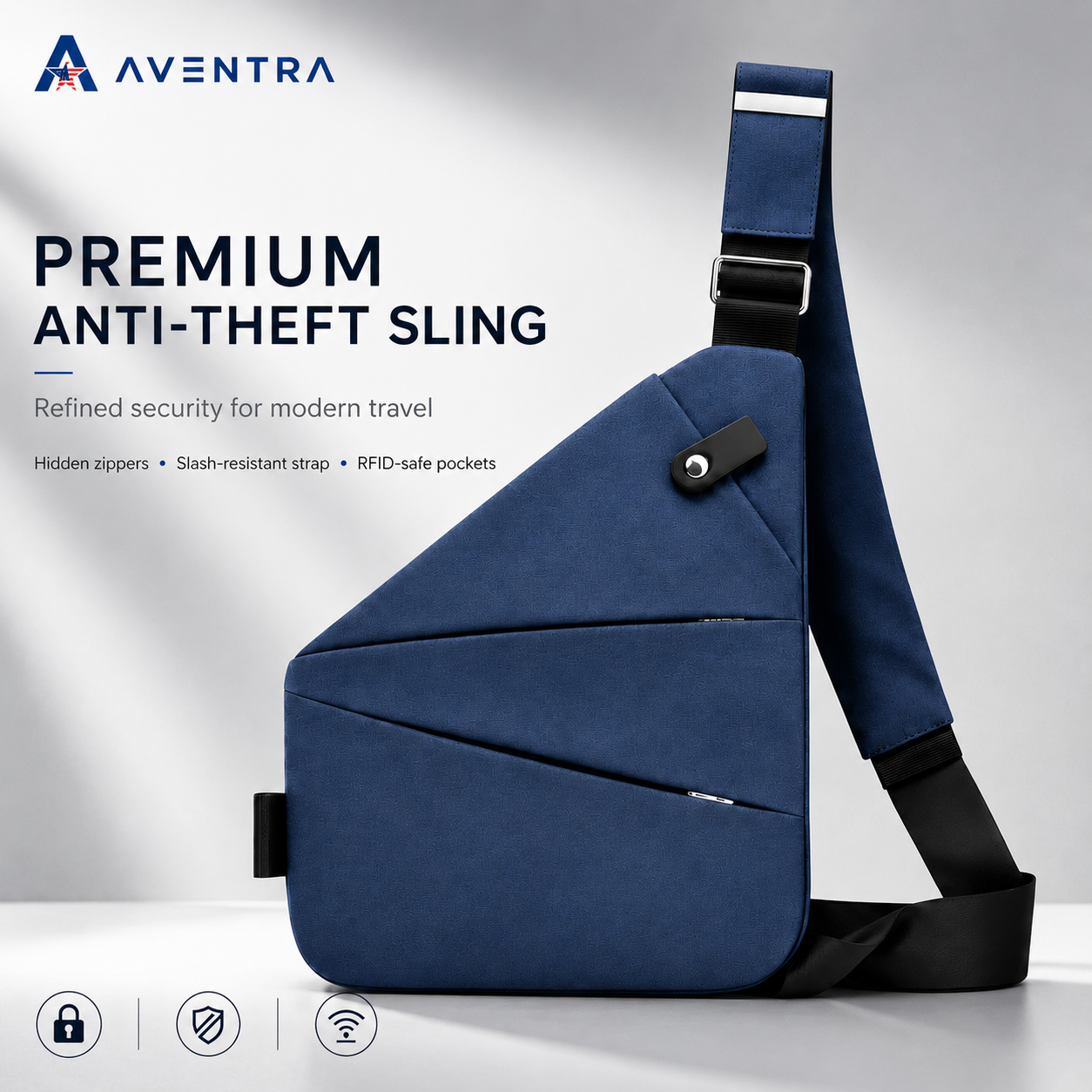 Aventra™ Anti-Theft Travel Crossbody Bag