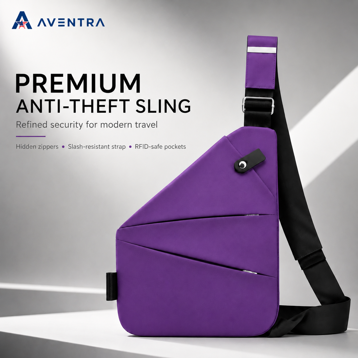 Aventra™ Anti-Theft Travel Crossbody Bag